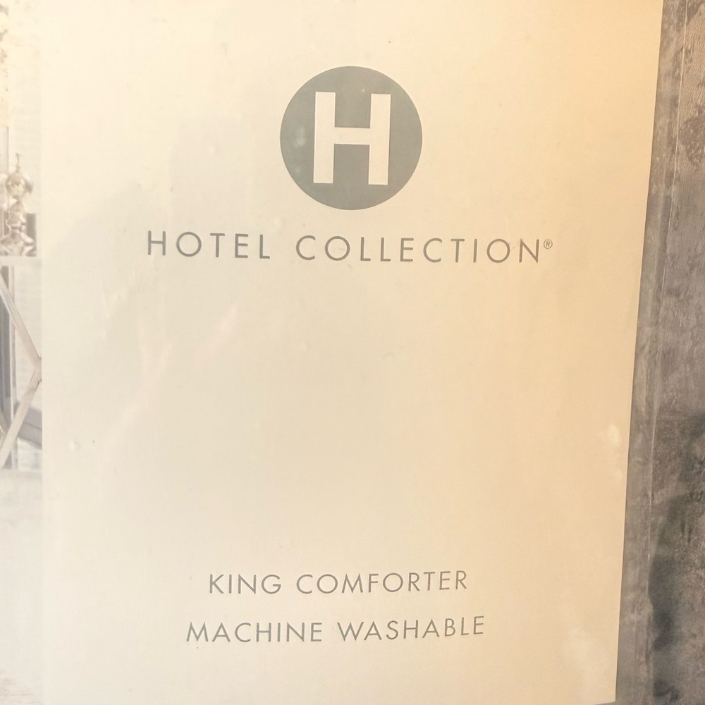 Hotel Collection Gray Comforter Set - Picture 5 of 7